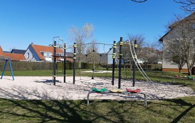 Ein Spielplatz in Sonneberg.