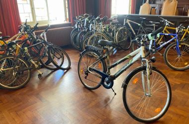 Bei der Versteigerung im September 2022 kamen etliche hochwertige Fahrräder unter den Hammer. Foto: Stadt Sonneberg/C. Heinkel