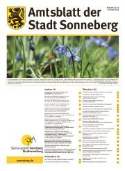 Link: Amtsblatt der Stadt Sonneberg, Ausgabe April 2023 herunterladen.