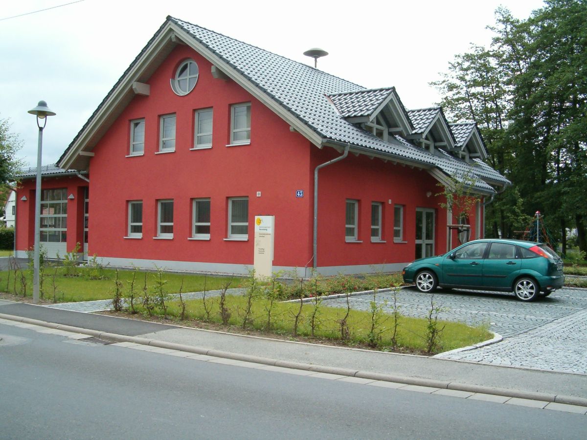 Feuerwehrgebäude in Unterlind.