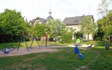 Ein Spielplatz in Sonneberg.