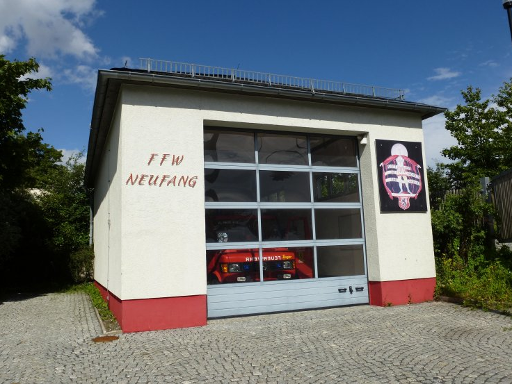 Feuerwehrgebäude in Neufang.