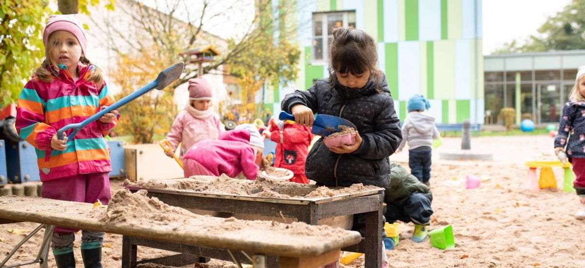 Kindergarten Rasselbande in Sonneberg.