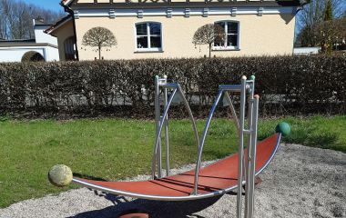 Ein Spielplatz in Unterlind.
