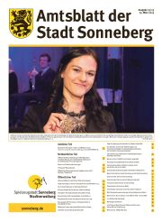 Link: Amtsblatt der Stadt Sonneberg, Ausgabe März 2023 herunterladen.
