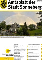 Link: Amtsblatt der Stadt Sonneberg, Ausgabe August 2023 herunterladen.